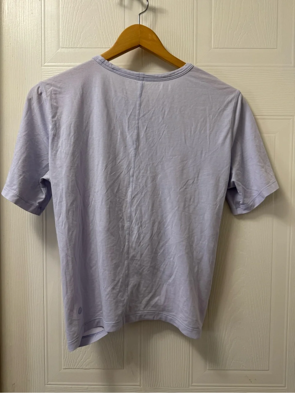 lululemon athletica Light Lavender Twist-Back Short Sleeve Tee